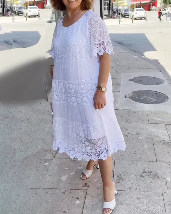 ANNE - CASUAL LACE DRESS