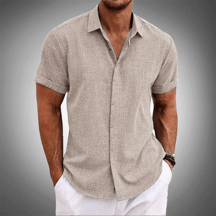 Maxwell- Linen-Cotton Shirt