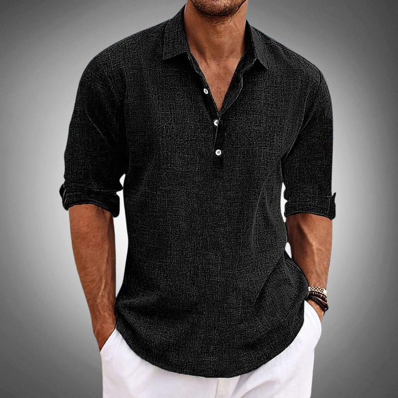 Giancarlo™ | Classic Linen Shirt